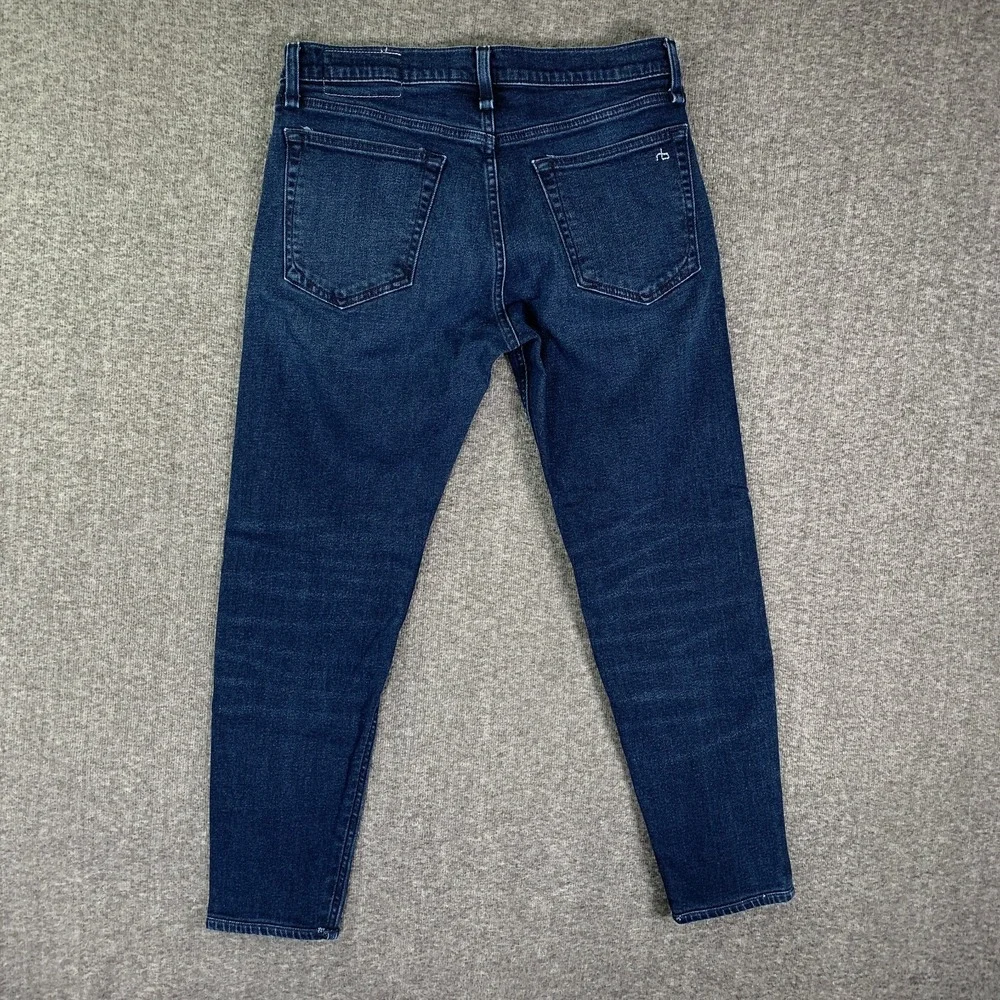Rag & Bone Fit 2 Slim Jeans Men 31x27 Button Fly Pants Stretch Huston Cashmere